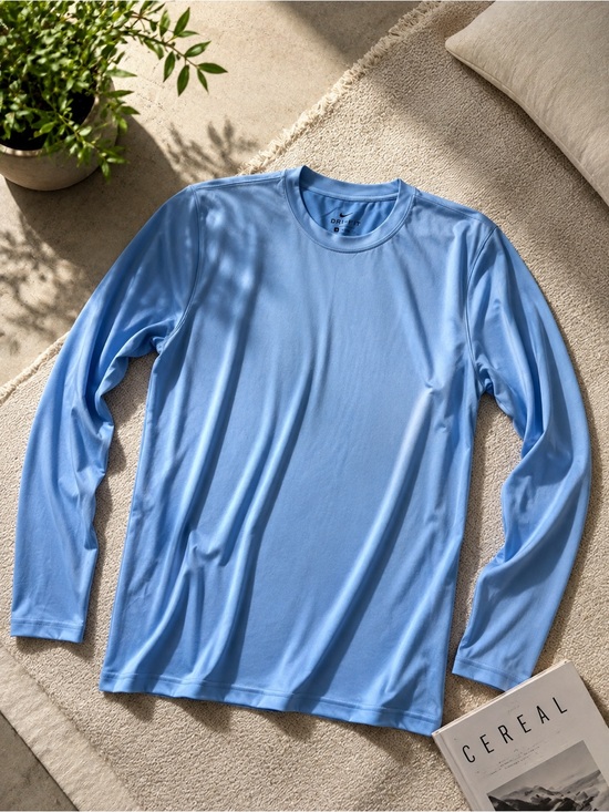 Nike Other - Nike Light Blue Long Sleeve Performance Tee